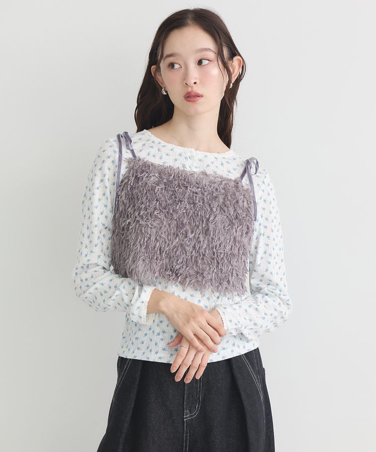 earth music&ecology「【WEB限定】アイレットジャカードタイトプルオーバー」|Tシャツ・カットソー|