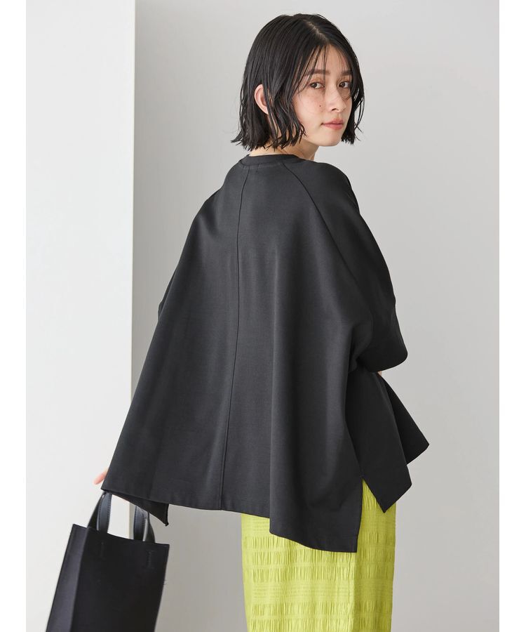 AMERICAN HOLIC「接触冷感ポンチョシルエットポンチプルオーバー」|Tシャツ・カットソー|Black