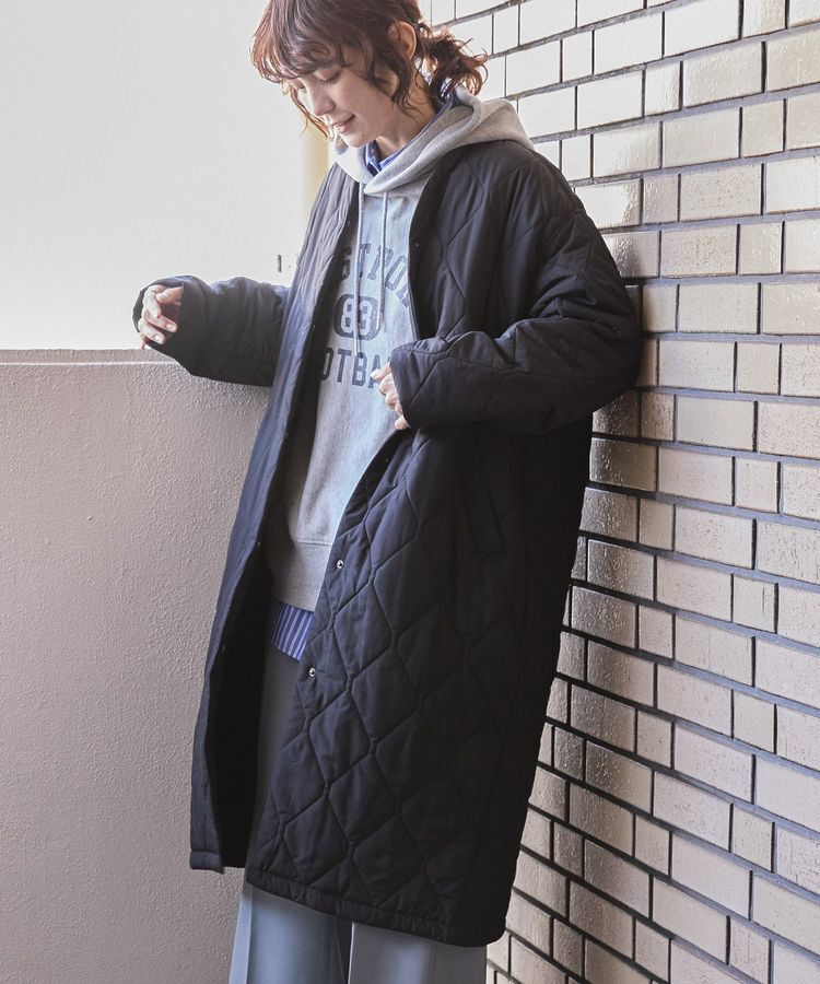 AMERICAN HOLIC「軽ポカキルティングロングコート」|その他|