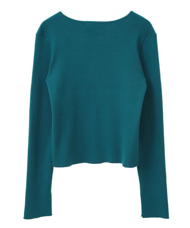 AMERICAN HOLIC「スクエアリブニットカーディガン」|カーディガン|