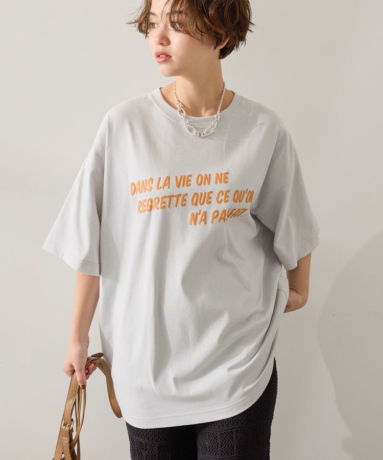 AMERICAN HOLIC「発泡プリントTシャツ」|Tシャツ・カットソー|