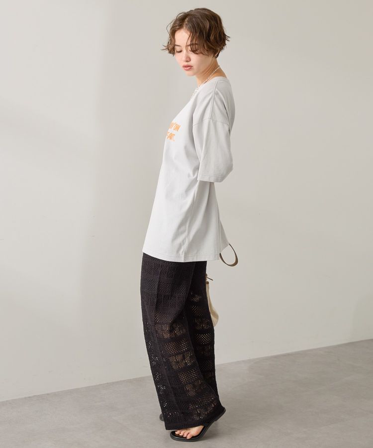 AMERICAN HOLIC「発泡プリントTシャツ」|Tシャツ・カットソー|