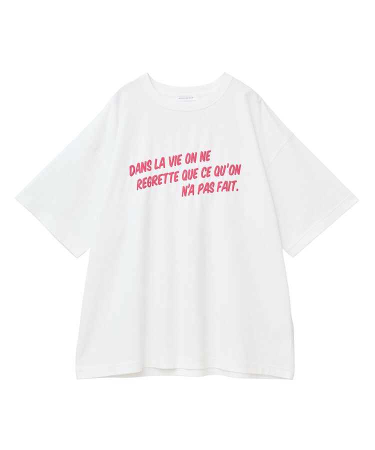 AMERICAN HOLIC「発泡プリントTシャツ」|Tシャツ・カットソー|