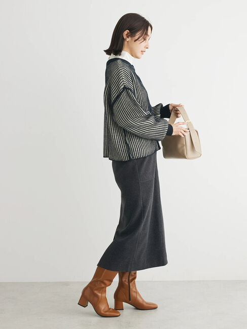 Green Parks「2way前後ニットプルオーバー」|ニット・セーター|