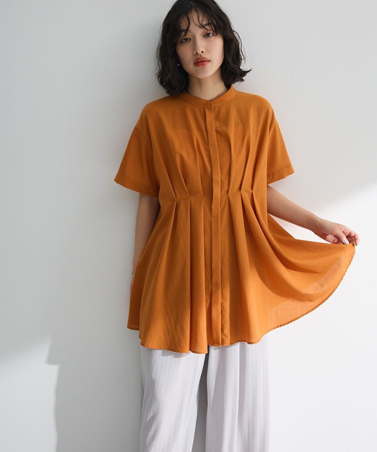 armonia「ウエストタックシャツチュニック」|シャツ・ブラウス|