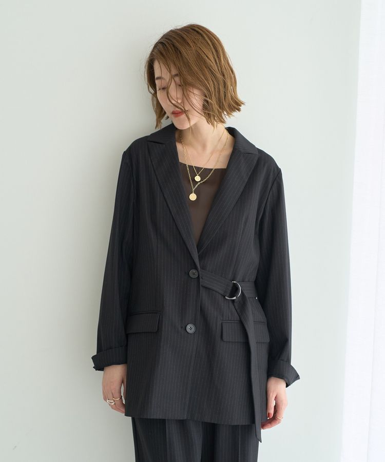 YECCA VECCA「ボートネックサテンキャミ」|インナー|