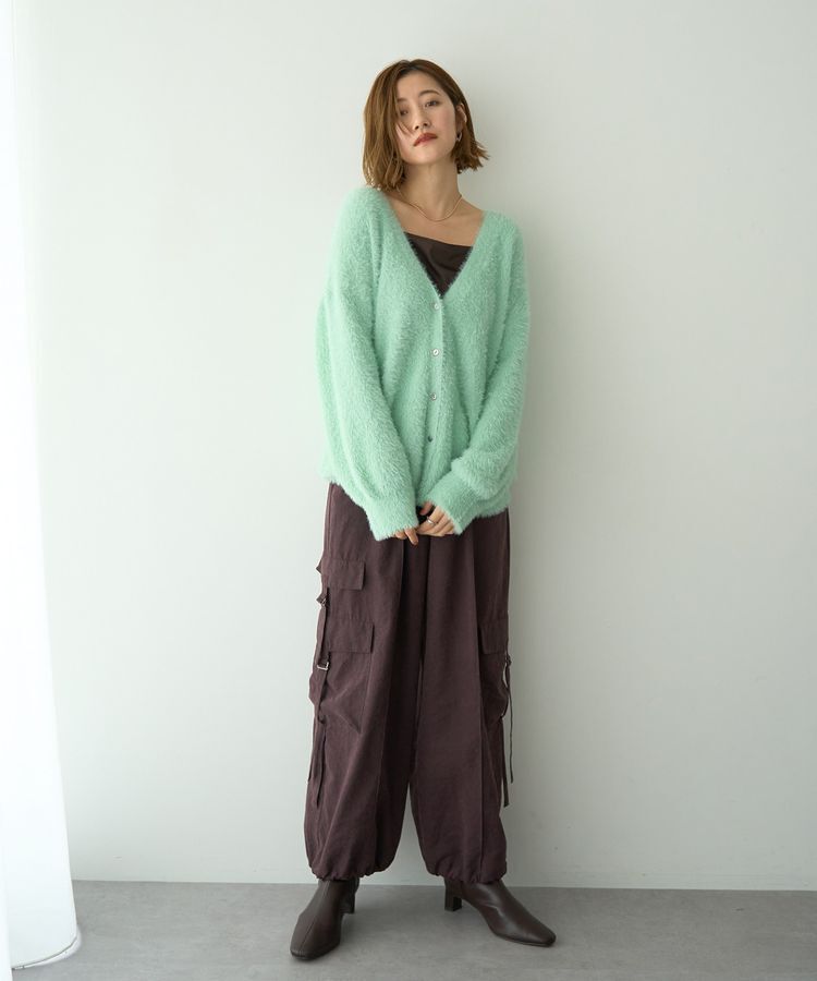 YECCA VECCA「ボートネックサテンキャミ」|インナー|