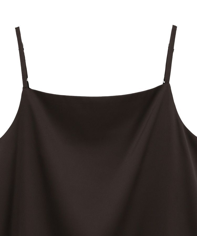 YECCA VECCA「ボートネックサテンキャミ」|インナー|