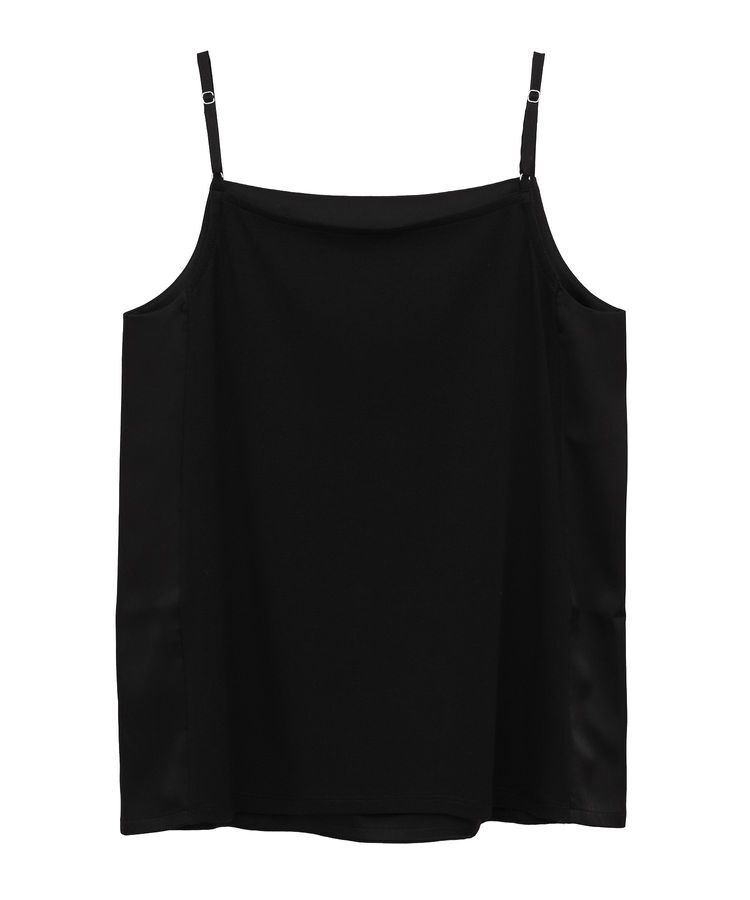 YECCA VECCA「ボートネックサテンキャミ」|インナー|