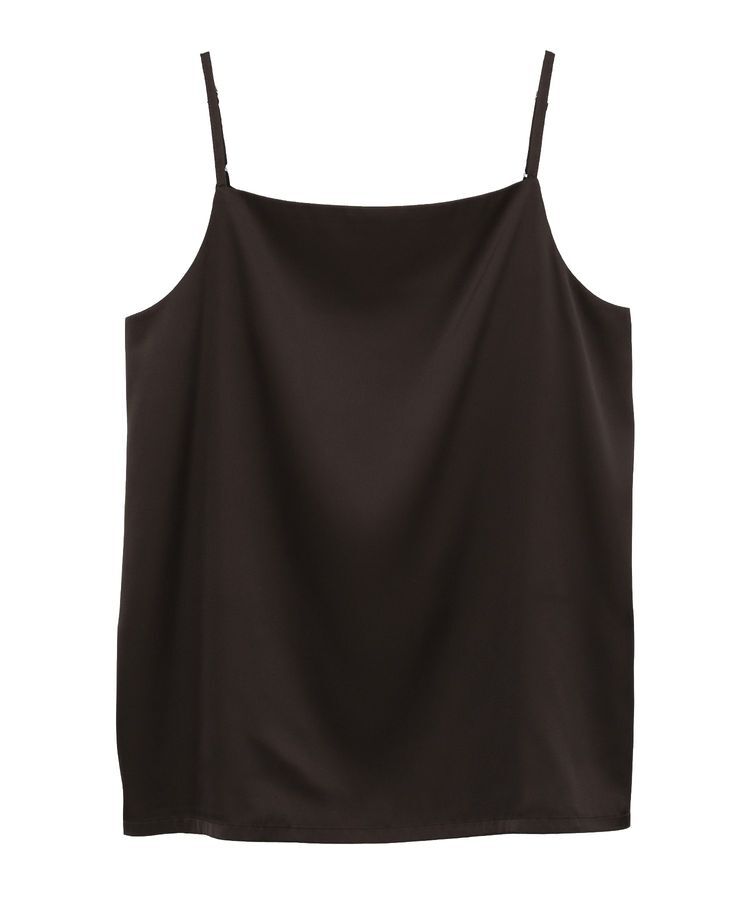 YECCA VECCA「ボートネックサテンキャミ」|インナー|