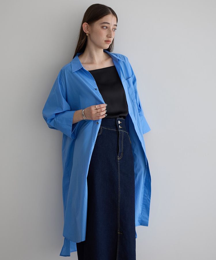 YECCA VECCA「ボートネックサテンキャミ」|インナー|