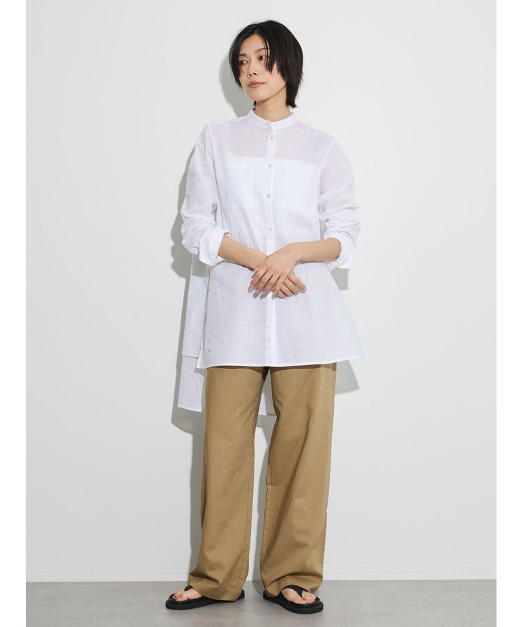 GARAGE OF GOOD CLOTHING「レイヤードバンドカラーシャツ」|シャツ・ブラウス|