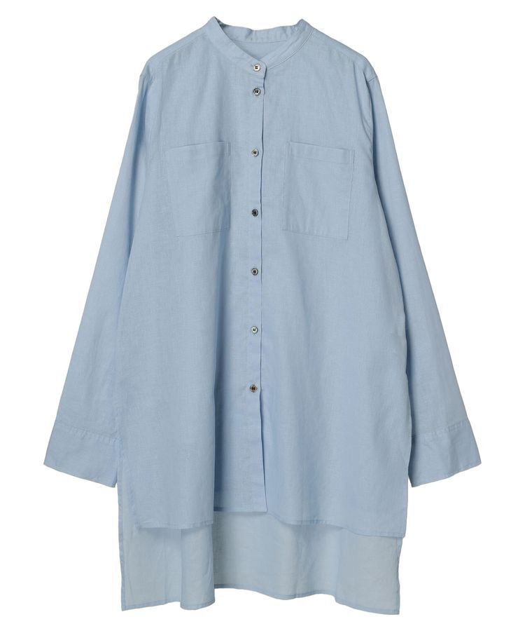 GARAGE OF GOOD CLOTHING「レイヤードバンドカラーシャツ」|シャツ・ブラウス|