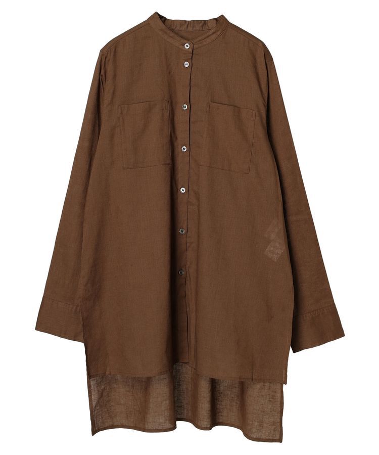 GARAGE OF GOOD CLOTHING「レイヤードバンドカラーシャツ」|シャツ・ブラウス|