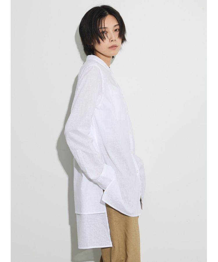 GARAGE OF GOOD CLOTHING「レイヤードバンドカラーシャツ」|シャツ・ブラウス|