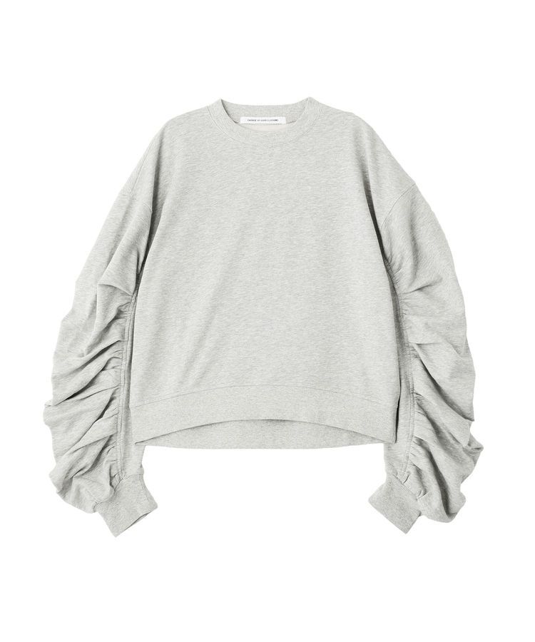 GARAGE OF GOOD CLOTHING「ミニ裏毛袖ギャザープルオーバー」|Tシャツ・カットソー|