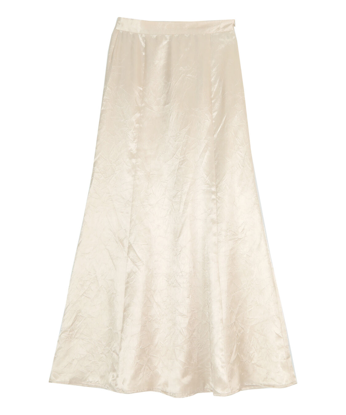 titivate「セミマーメイドサテンスカート」|スカート|ライトベージュ