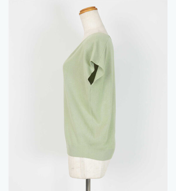 ur's「フレンチスリーブVネックニット」|ニット・セーター|