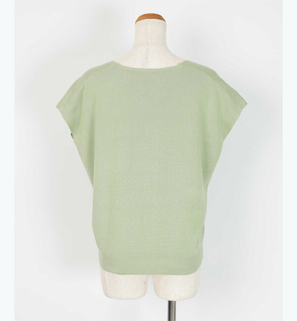 ur's「フレンチスリーブVネックニット」|ニット・セーター|