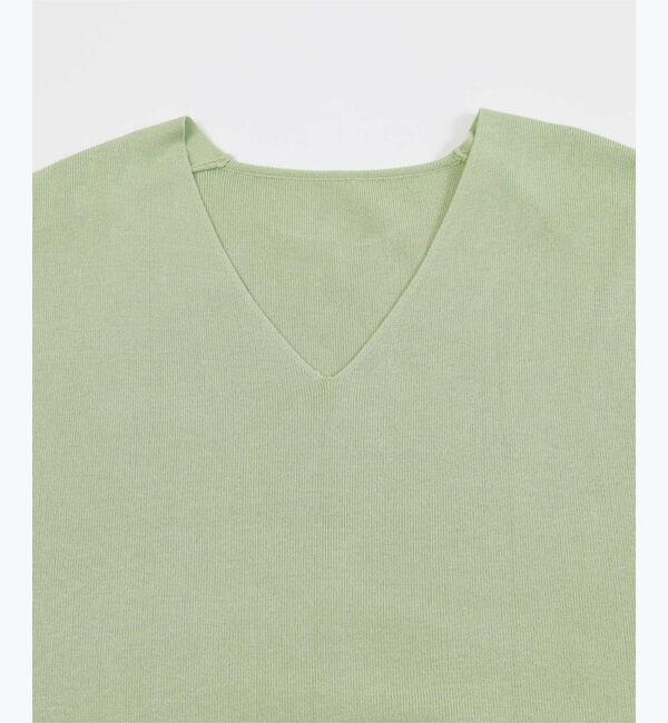 ur's「フレンチスリーブVネックニット」|ニット・セーター|