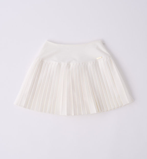  「【WEB限定リバイバル】プレート付きプリーツミニスカート」|スカート|