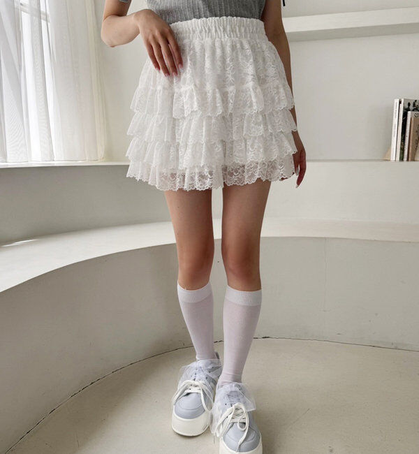  「リボンカスタム厚底スニーカー」|その他|