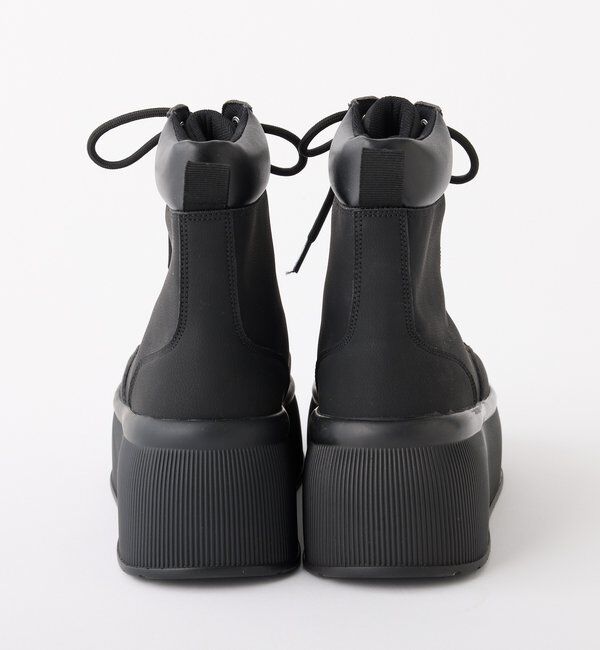  「ボリュームソールトレッキングショートブーツ」|その他|