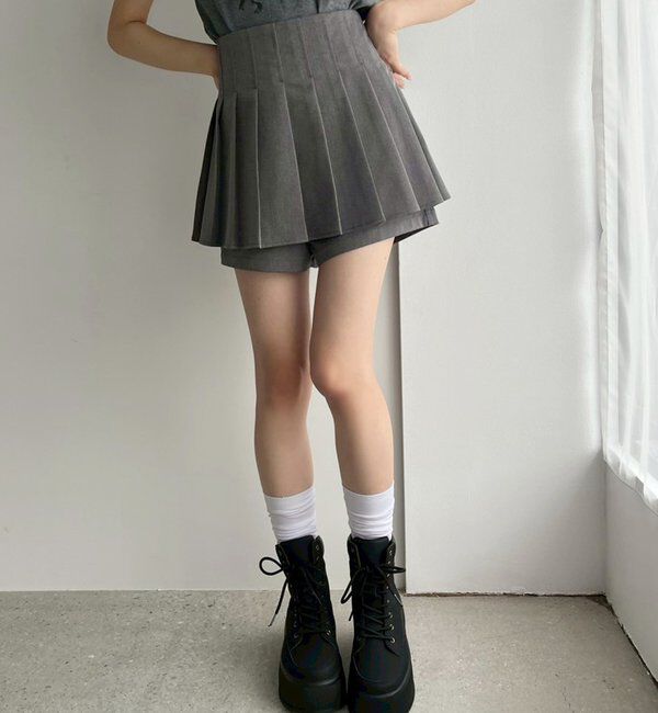  「ボリュームソールトレッキングショートブーツ」|その他|