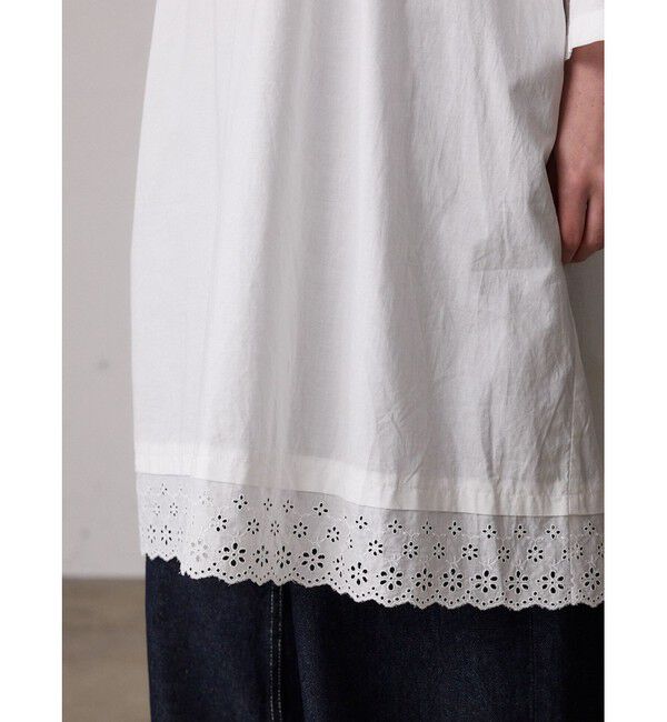 MidiUmi「MidiUmi ヘムレーススモックワンピース」|ワンピース|