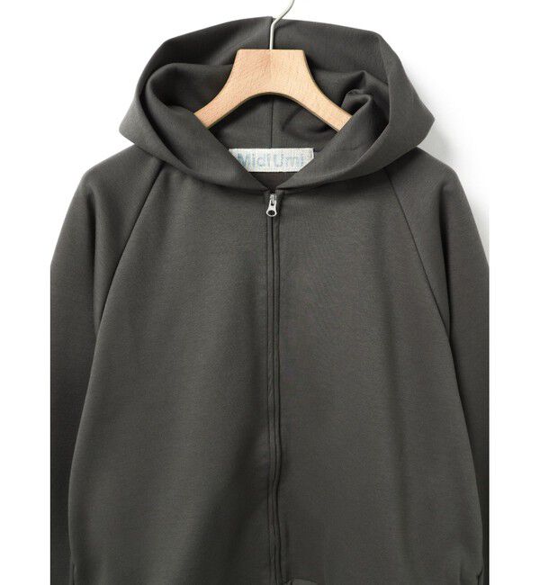 MidiUmi「MidiUmi ダンボールニットジップパーカー」|Tシャツ・カットソー|