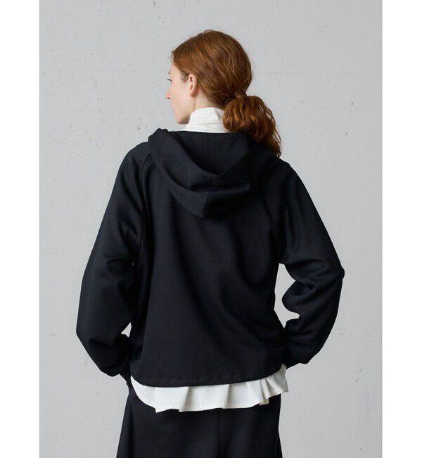 MidiUmi「MidiUmi ダンボールニットジップパーカー」|Tシャツ・カットソー|