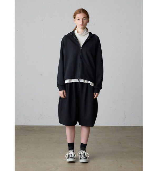 MidiUmi「MidiUmi ダンボールニットジップパーカー」|Tシャツ・カットソー|