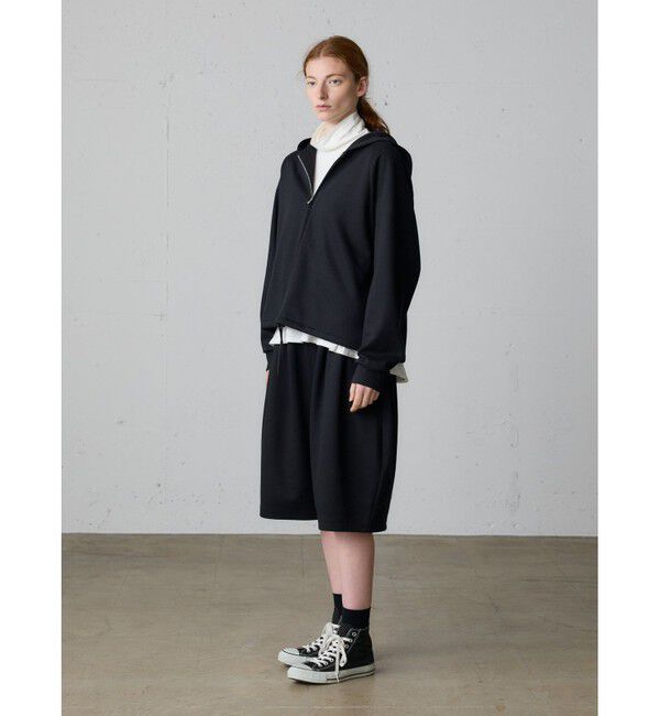 MidiUmi「MidiUmi ダンボールニットジップパーカー」|Tシャツ・カットソー|