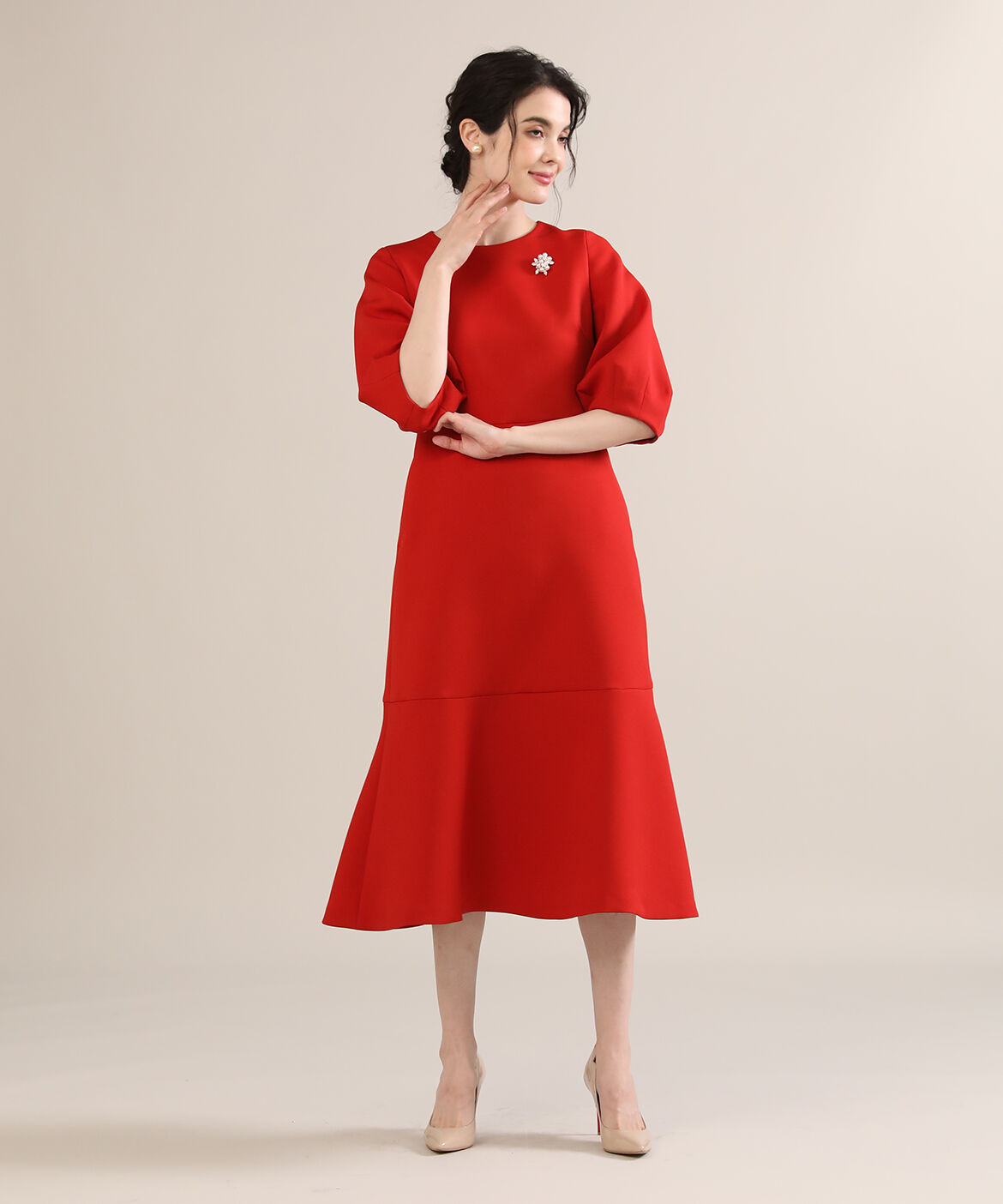 Maglie le cassetto「《M Maglie le cassetto》マーメイドワンピース」|ワンピース|