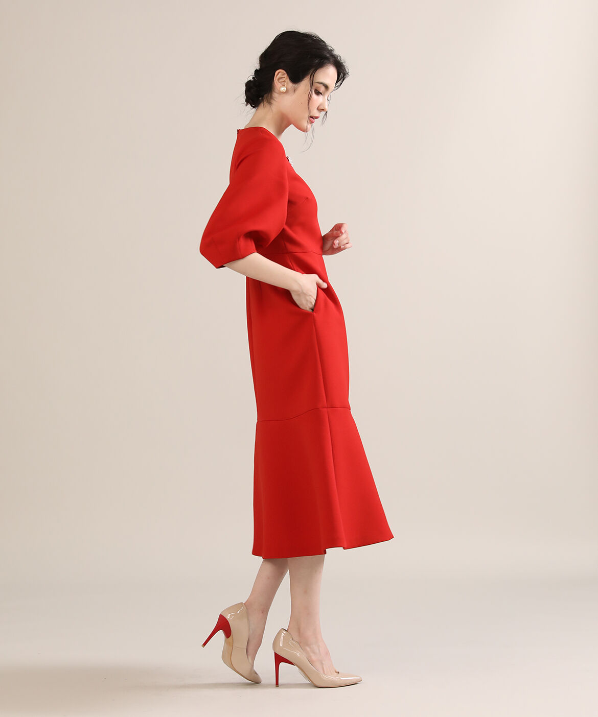 Maglie le cassetto「《M Maglie le cassetto》マーメイドワンピース」|ワンピース|