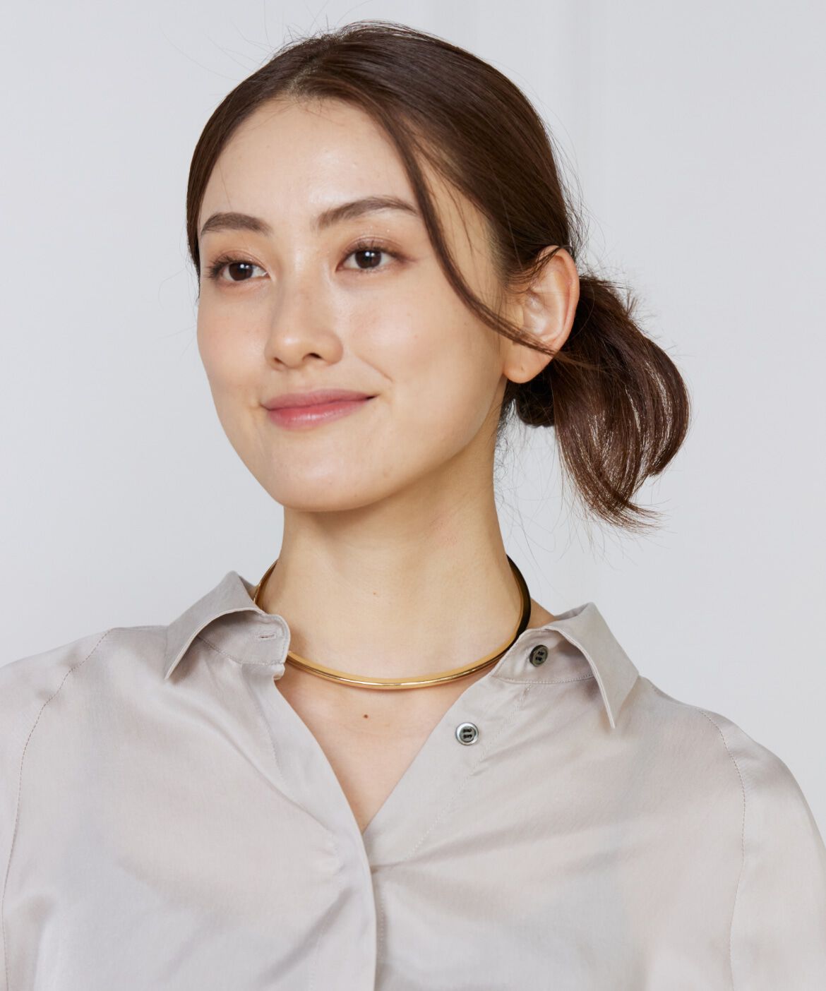 INED「チョーカー」|ネックレス|ゴールド1