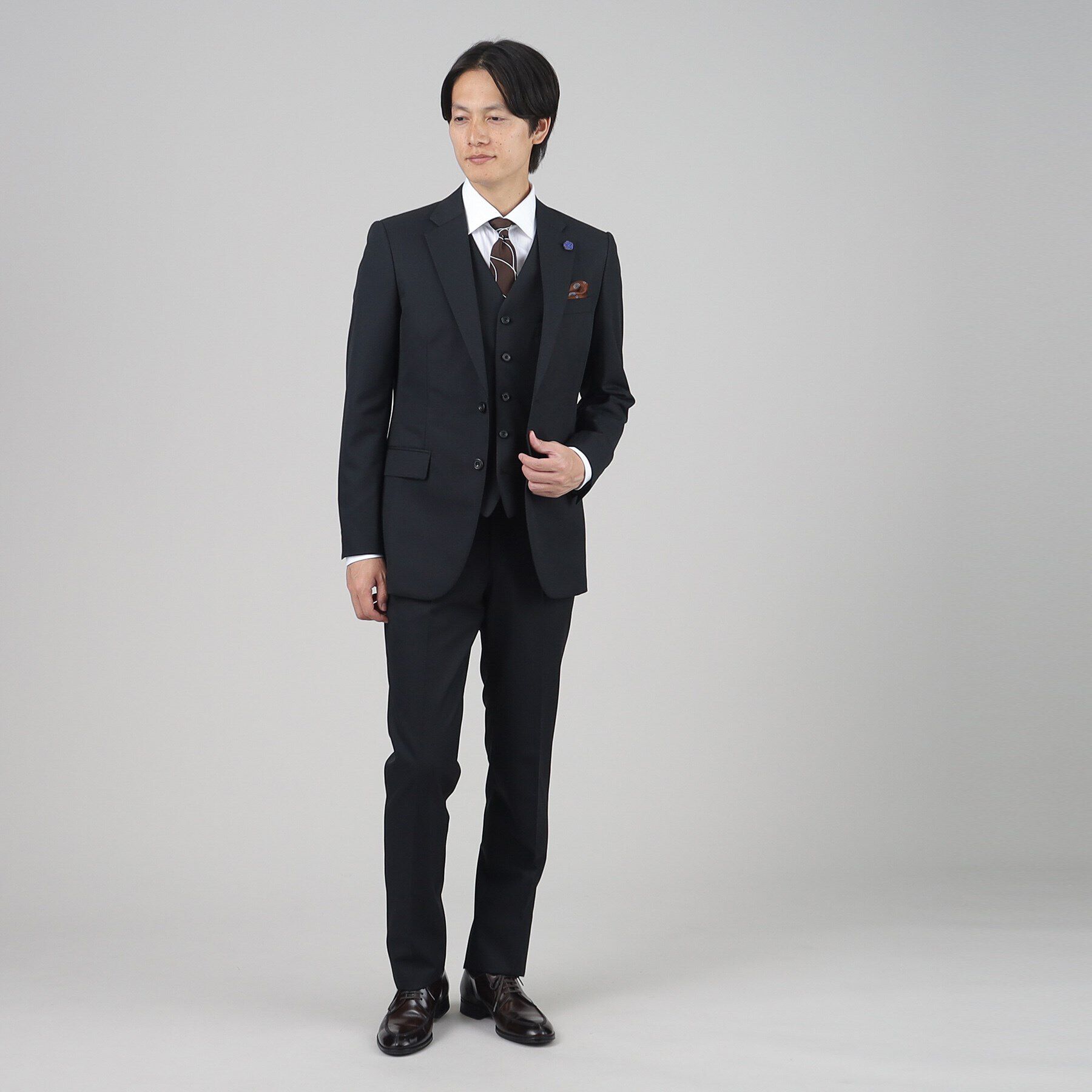 TAKEO KIKUCHI「マイクロデザイン ベスト」|スーツ|