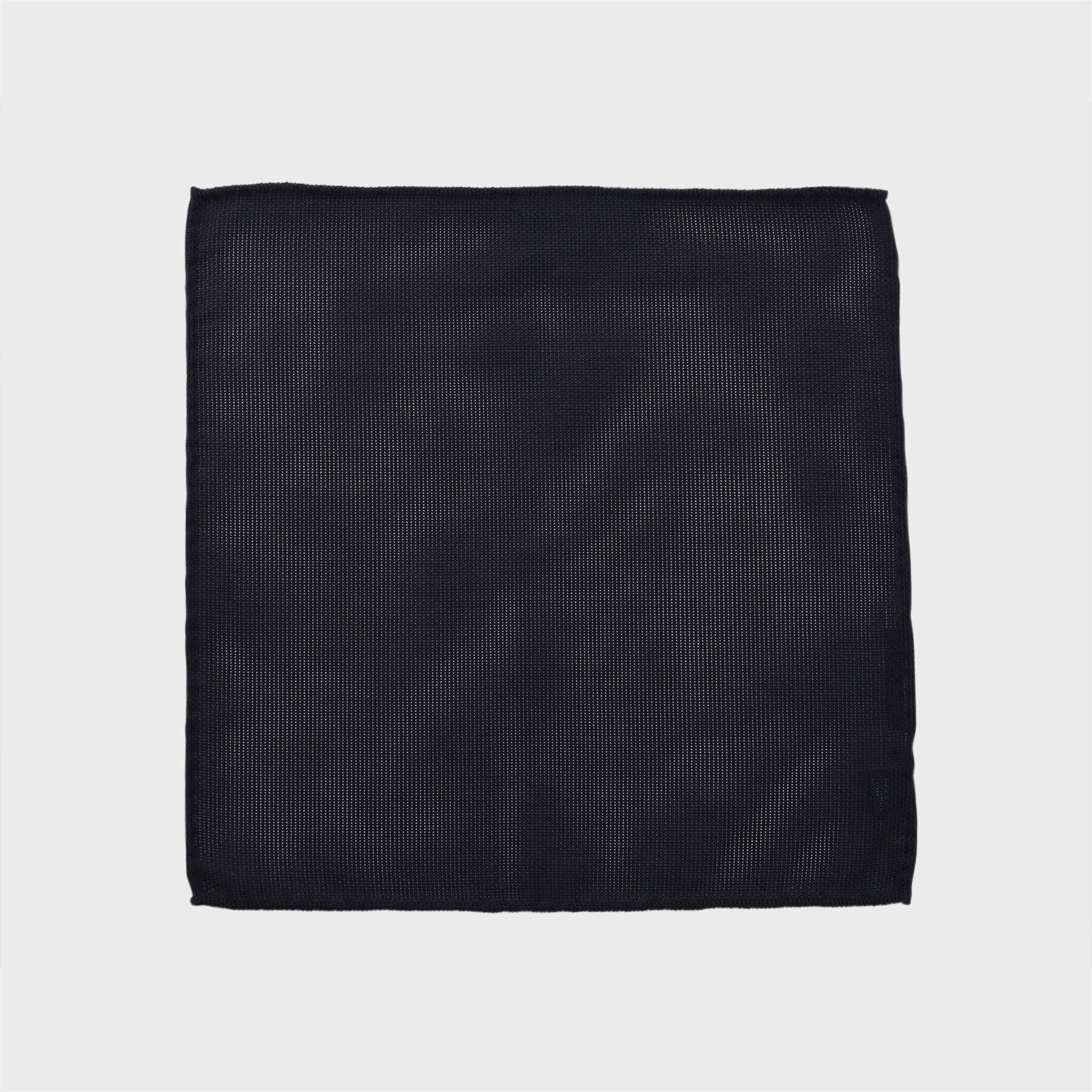 40CARATS&525「フレスコ織りポケットチーフ」|バンダナ・スカーフ|ﾌﾞﾙｰ(093)