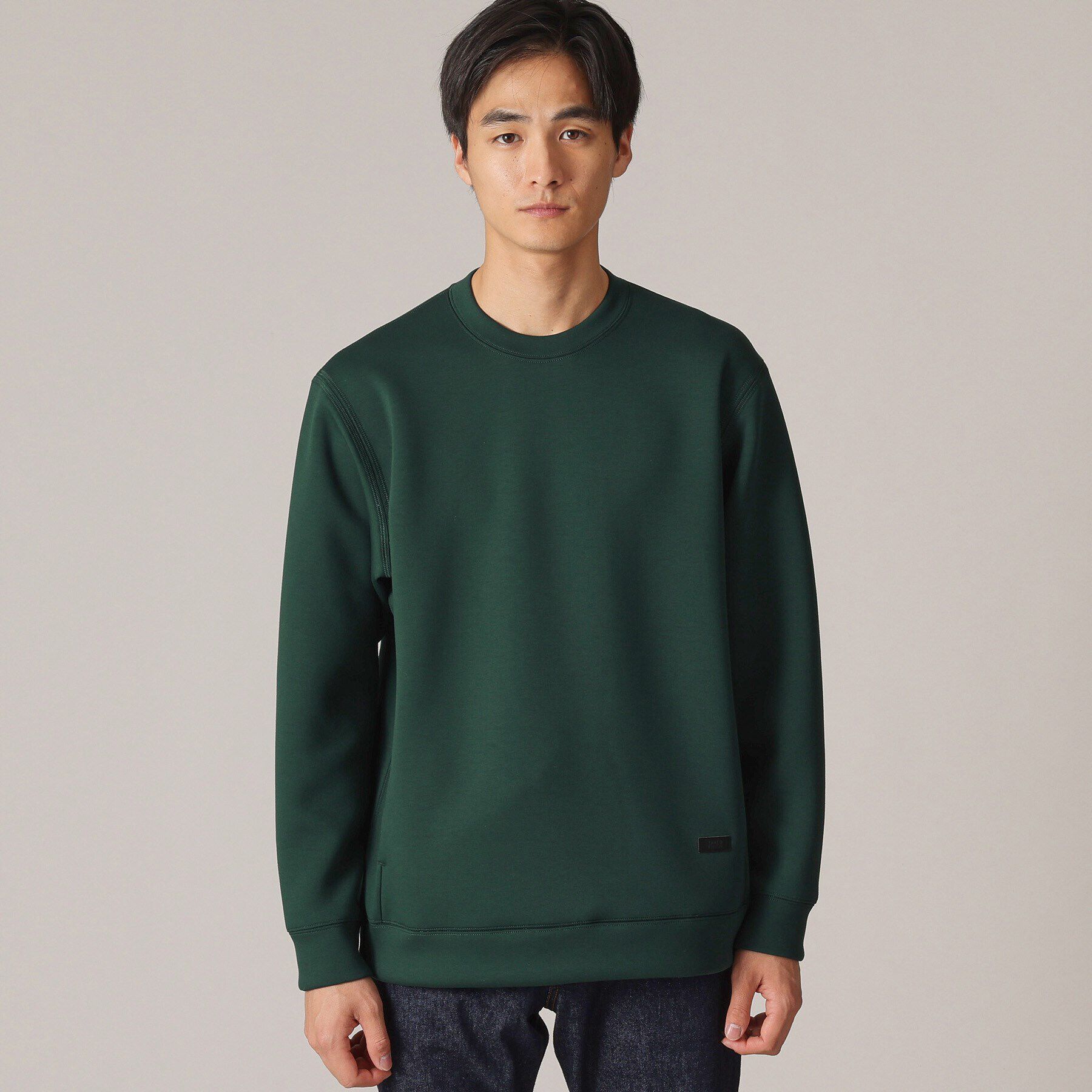 TAKEO KIKUCHI「【Made in JAPAN】エアダン クルーネック プルオーバー」|パーカー|