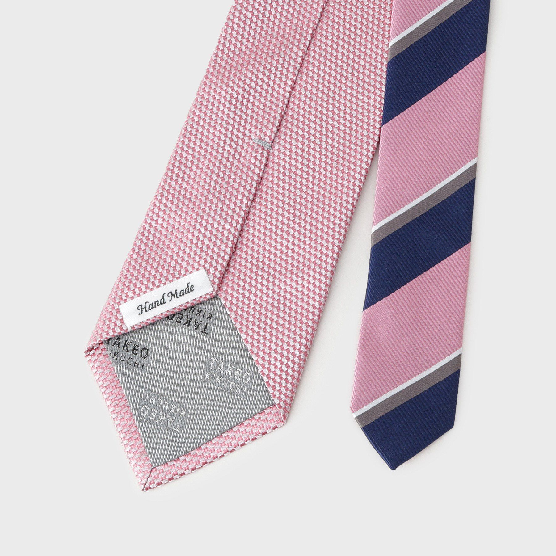 TAKEO KIKUCHI「【BOXセット】ベーシック メランジ ネクタイ＆タイバー」|ネクタイ・蝶ネクタイ|