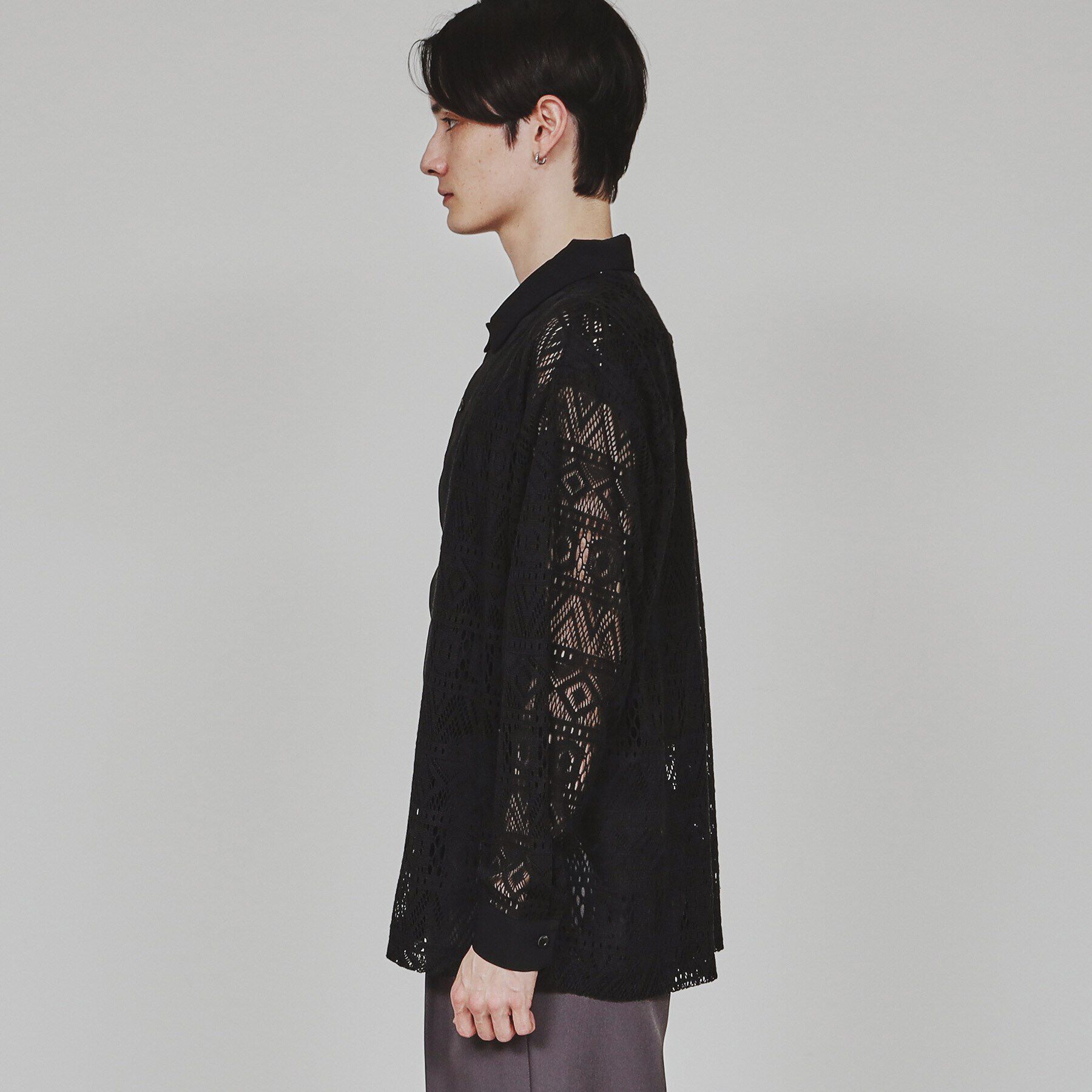 tk.TAKEO KIKUCHI「長袖レースシャツ」|シャツ・ブラウス|