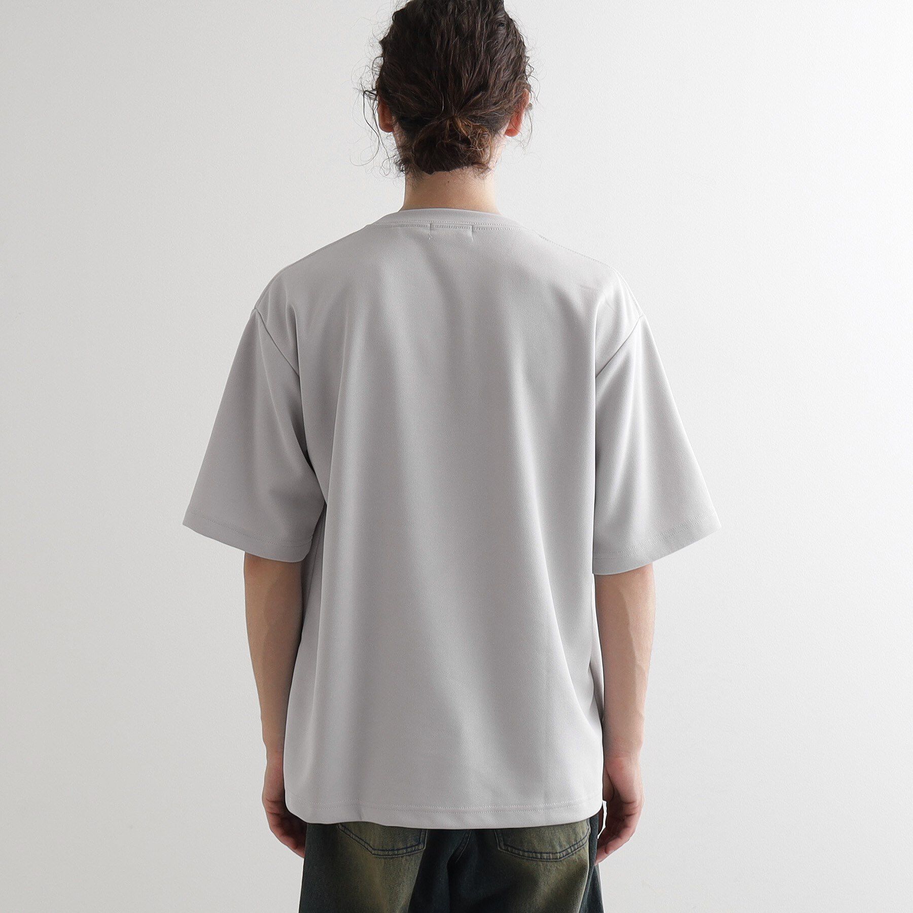 tk.TAKEO KIKUCHI「フラワー刺繍アブストカットソー」|Tシャツ・カットソー|