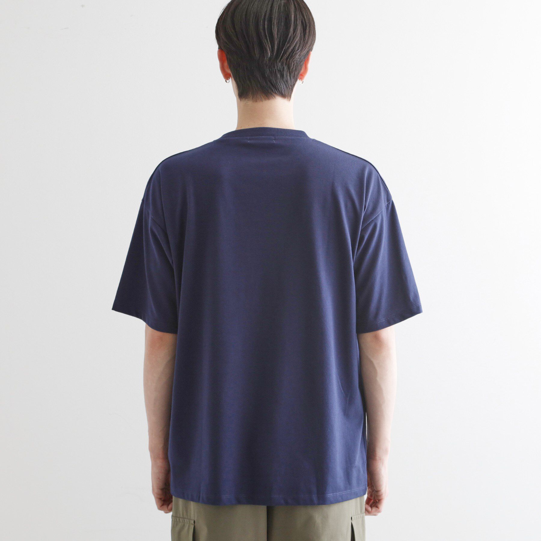 tk.TAKEO KIKUCHI「パッチクロス刺繍Tシャツ」|Tシャツ・カットソー|