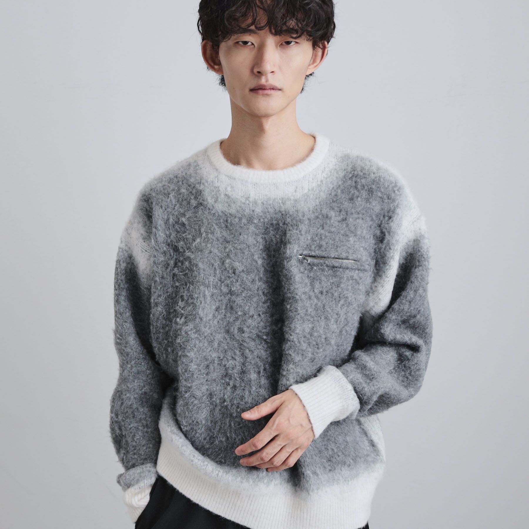 tk.TAKEO KIKUCHI「グラデーションニット」|ニット・セーター|