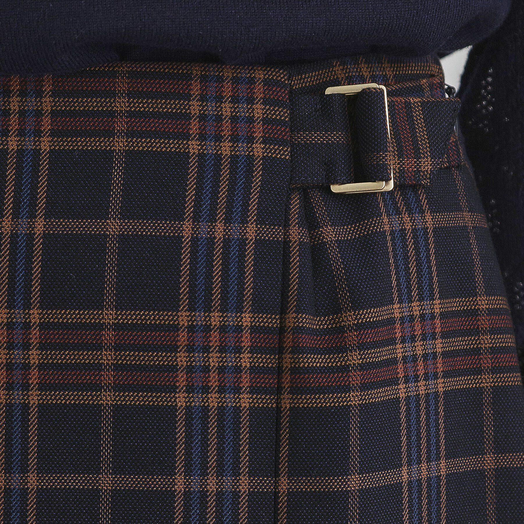 index「チェックAラインスカート【洗濯機洗い可/イージーアイロン】」|スカート|