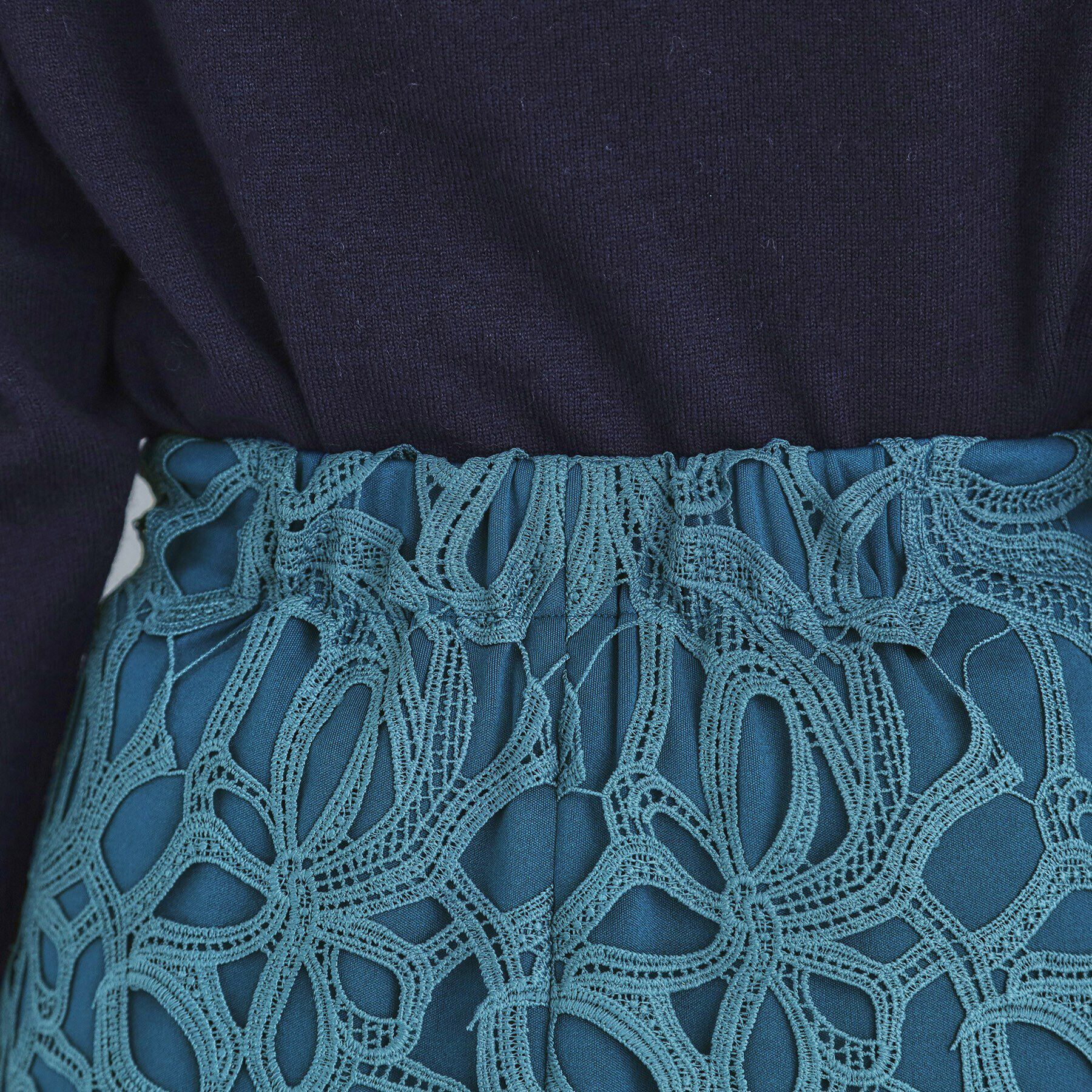 index「リボンレースタイトスカート【洗濯機洗い可】」|スカート|