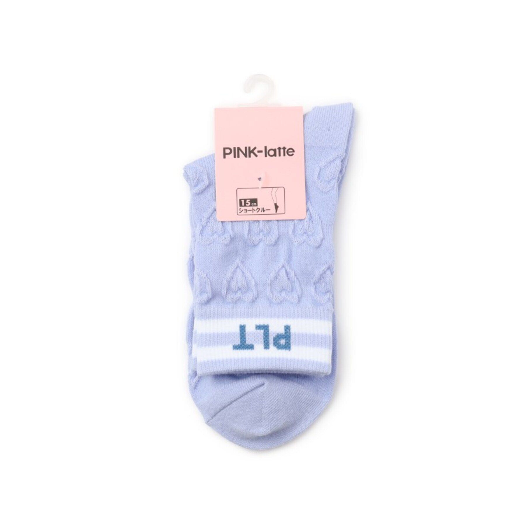 PINK-latte「【15cm丈】フロートハートソックス」|ソックス|