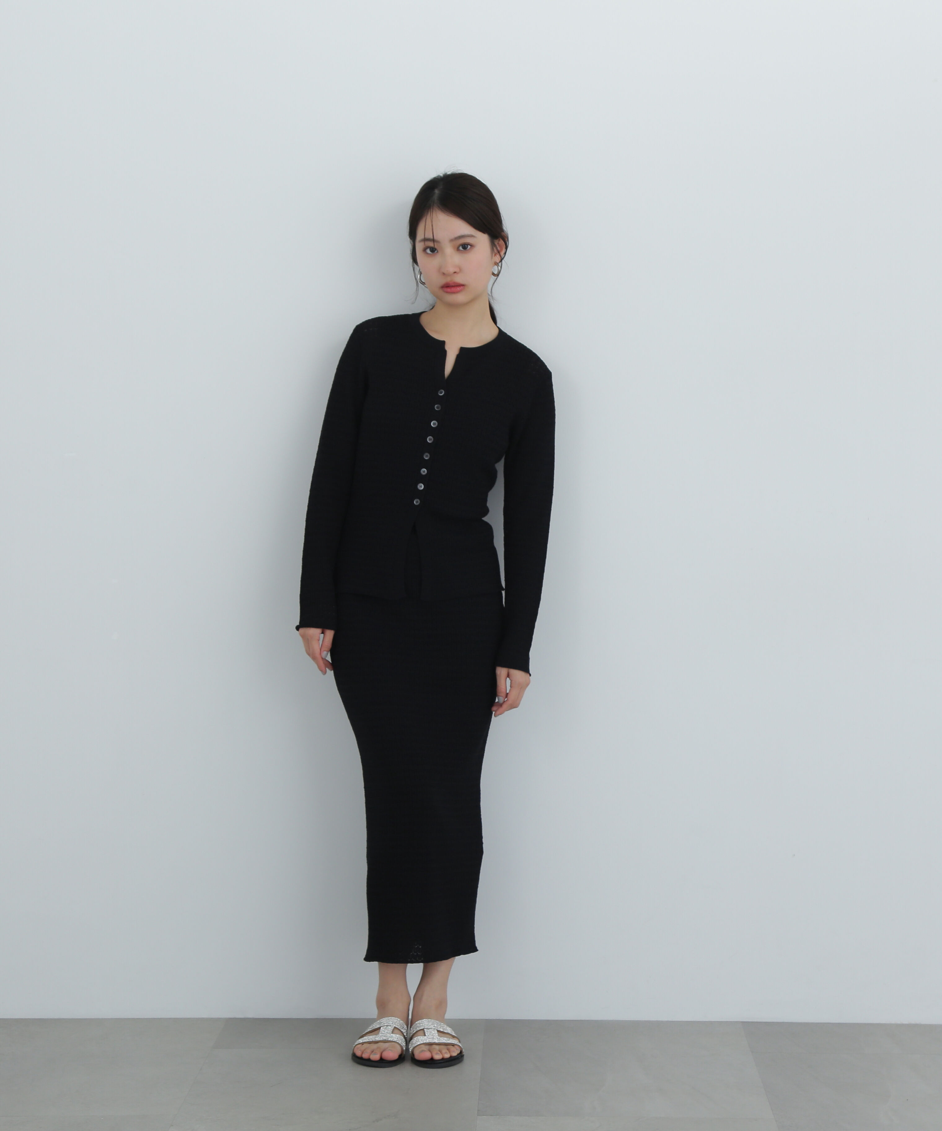  「柄編みニットセットアップ」|ワンピース|