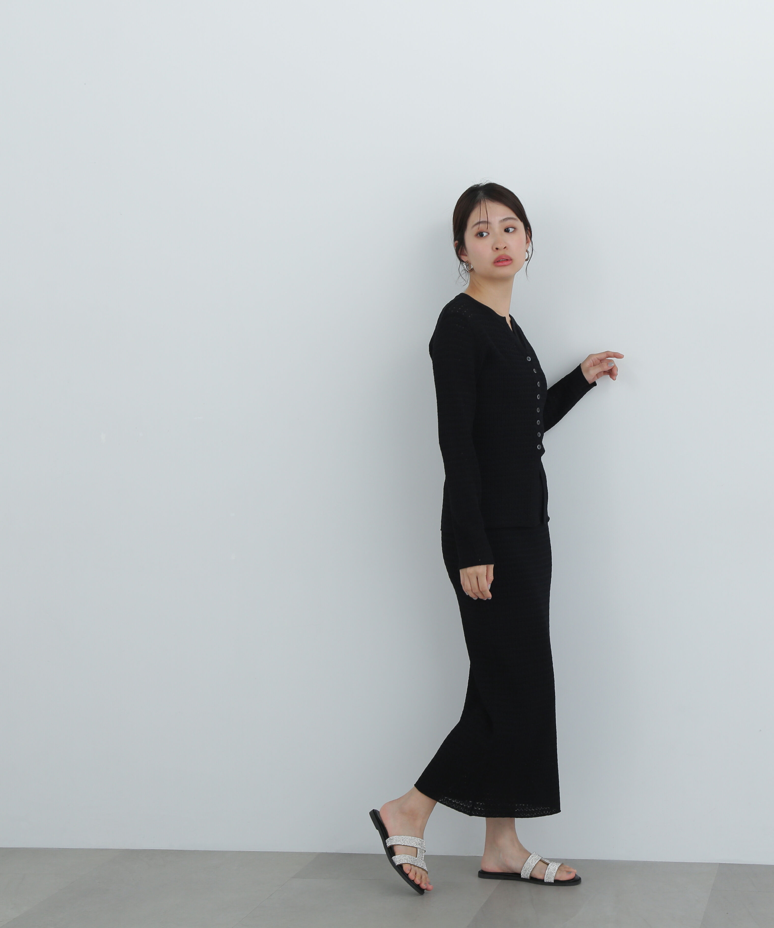  「柄編みニットセットアップ」|ワンピース|