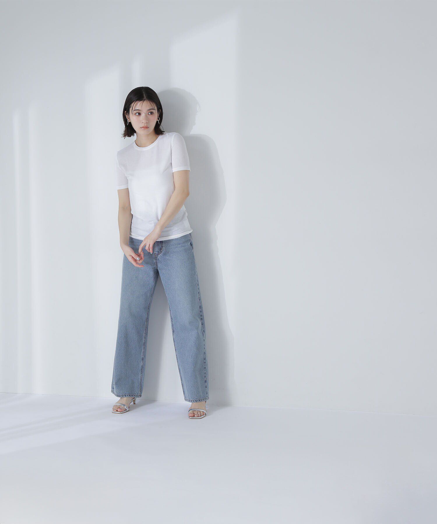  「シアーストレッチTシャツ」|Tシャツ・カットソー|